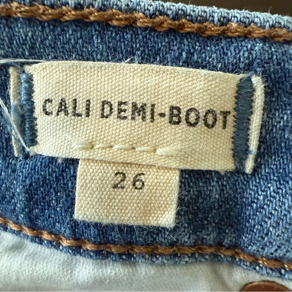 Madewell Cali Demi-Boot Mid Rise Medium Wash Women’s Jeans- Size 26 - Picture 9 of 16